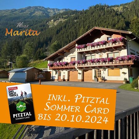 Ferienwohnung Haus Marita St. Leonhard im Pitztal Exterior foto